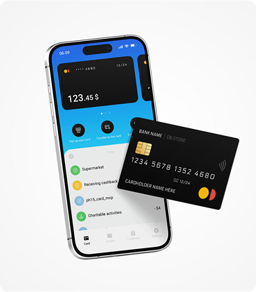 Mobile SoftPOS app turning smartphone into a card payment terminal